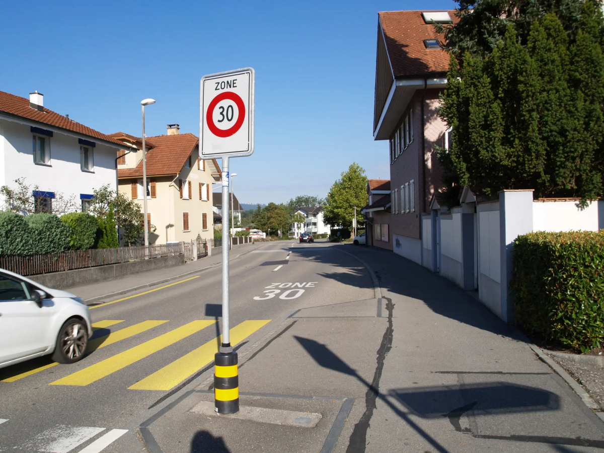 Des routes à 30km/h