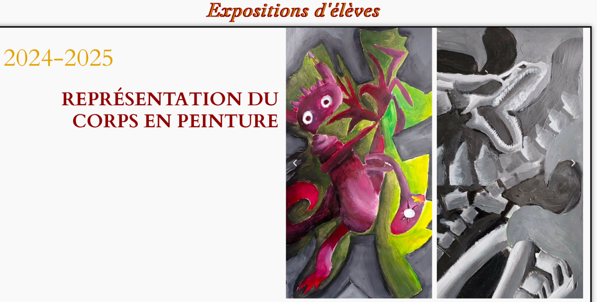Pour la conservation de l’option art plastique à Carnot